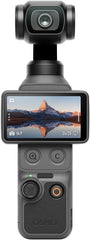 DJI Osmo Pocket 4 Creator Combo, Pocket Gimbal Vlog Camera, 1″ CMOS & 4K/240fps, 3-Axis, 2× Lossless Zoom, 107GB Built-in Storage, Mic 3 Transmitter, Osmo Mini Tripod, UAE Version, Official Warranty