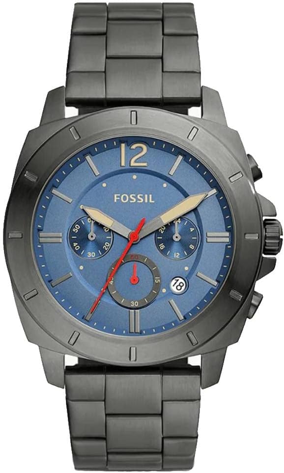 FOSSIL BQ2763 Privateer Chronograph Stainless Steel - BQ2763 45mm Blue