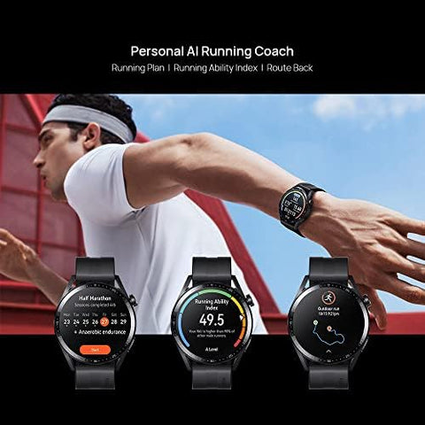 Huawei Watch GT 3 (46mm) GPS + BLUETOOTH Smartwatch - Elite Steel