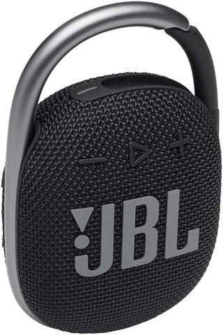 JBL Clip 4 Portable Bluetooth Speaker, 10H Battery, White, JBLCLIP4WHT