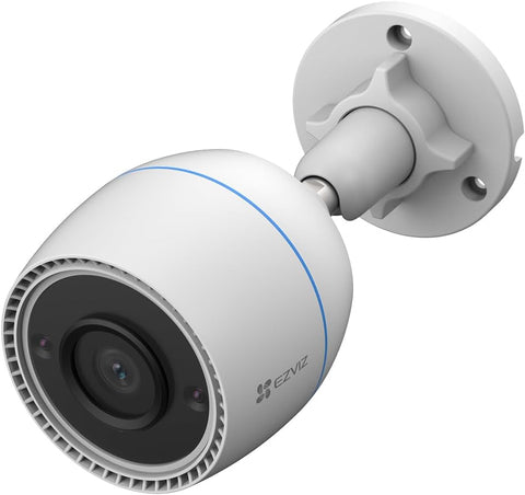 EZVIZ H3c Security Camera, 1080p 2MP Outdoor WiFi Camera CCTV for Home with IR Night Vision, AI Human Shape Detection, Weatherproof Design, Audio Pick-Up, Compatible with Alexa & Google Assistant