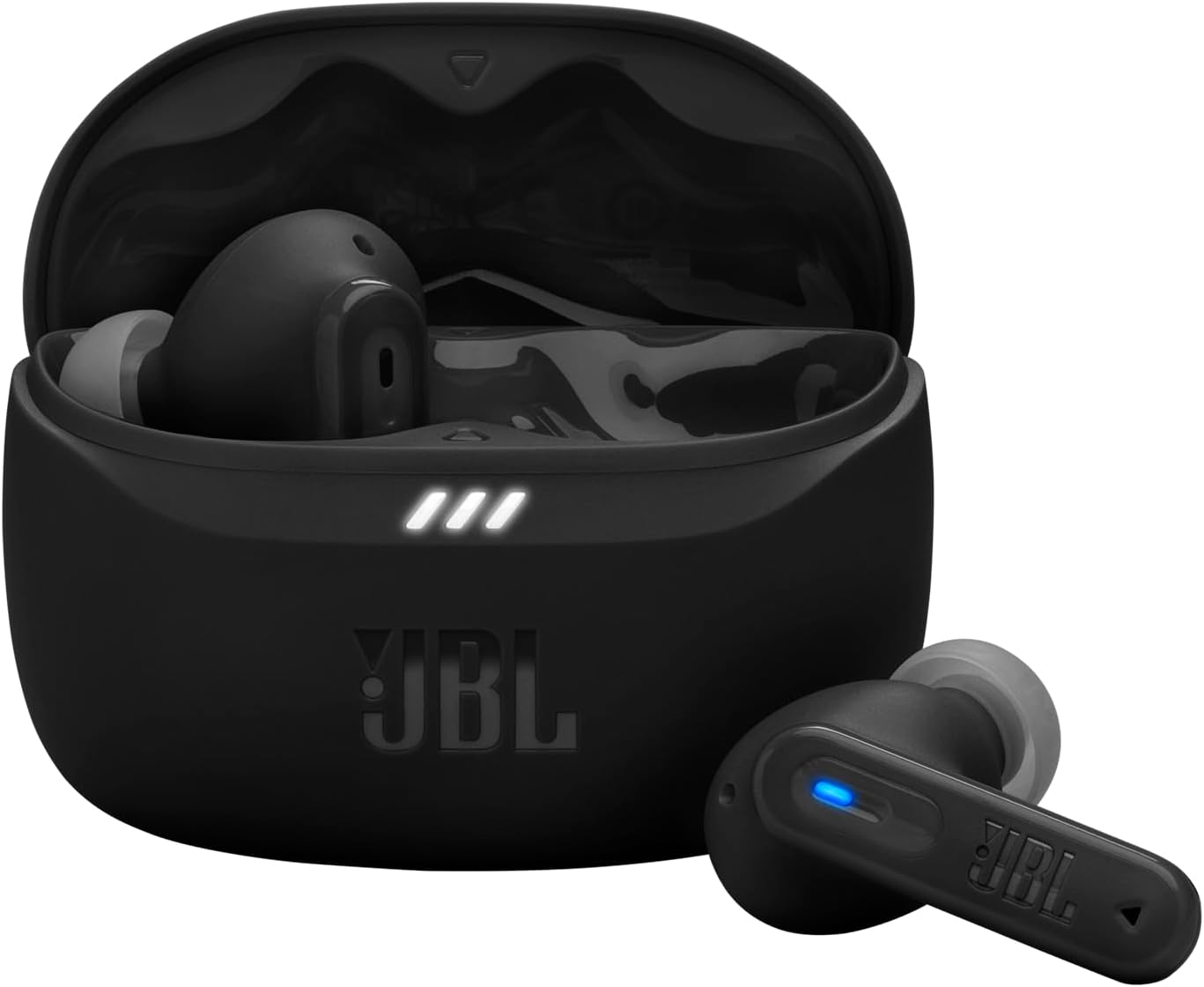 JBL Tune Beam 2 True Wireless Adaptive Noise Cancelling with Smart Ambient Earbuds, Personi-Fi 3.0, Multi-point connection, 6-Mics Technology, 48H Battery, Water and Dust Resistant - JBLTBEAM2BLK