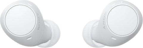 Sony WF-C510 Truly Wireless Earbuds, 22 hours battery life, Clearer hands-free calling, Multipoint Connection, Ambient Sound Mode, IPX4 Water Resistance, White, UAE Version - 1-Year warranty