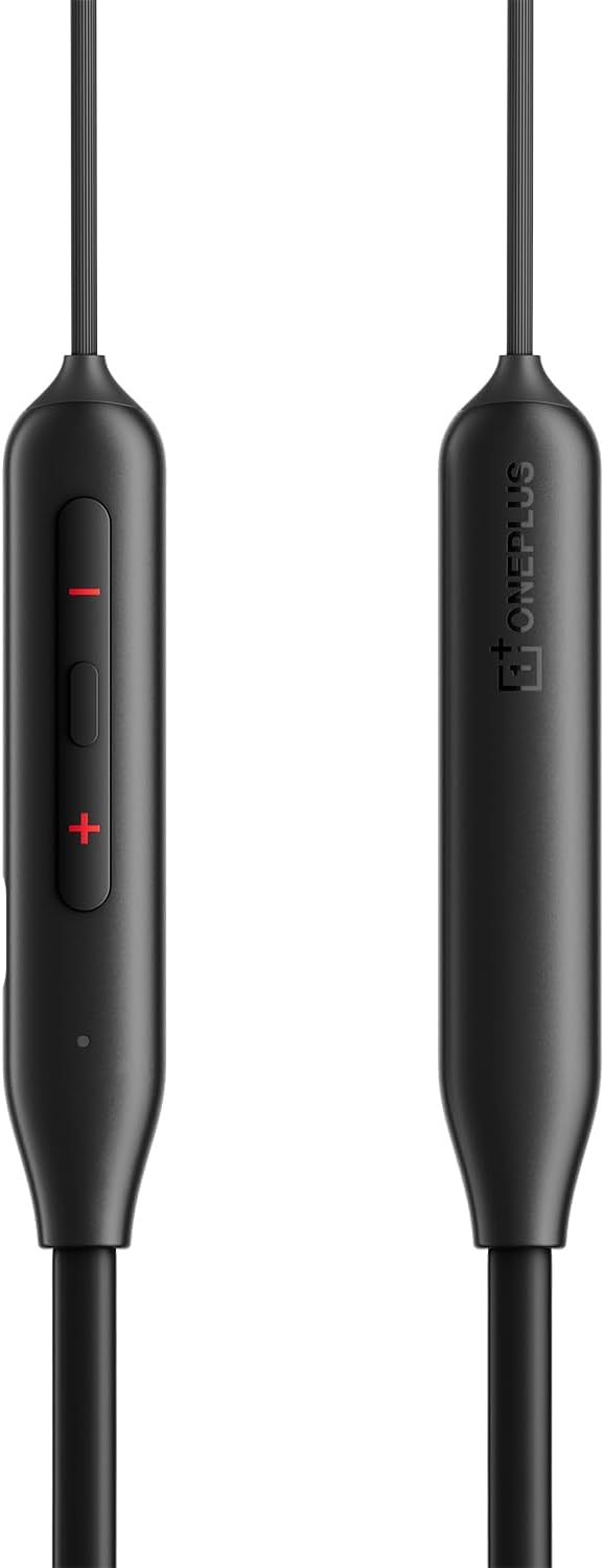 OnePlus Bullets Wireless Z3 - 5-inch Bluetooth Headphones, spatial audio, 12.4 mm drivers, 36 hours battery life (Mambo Midnight)