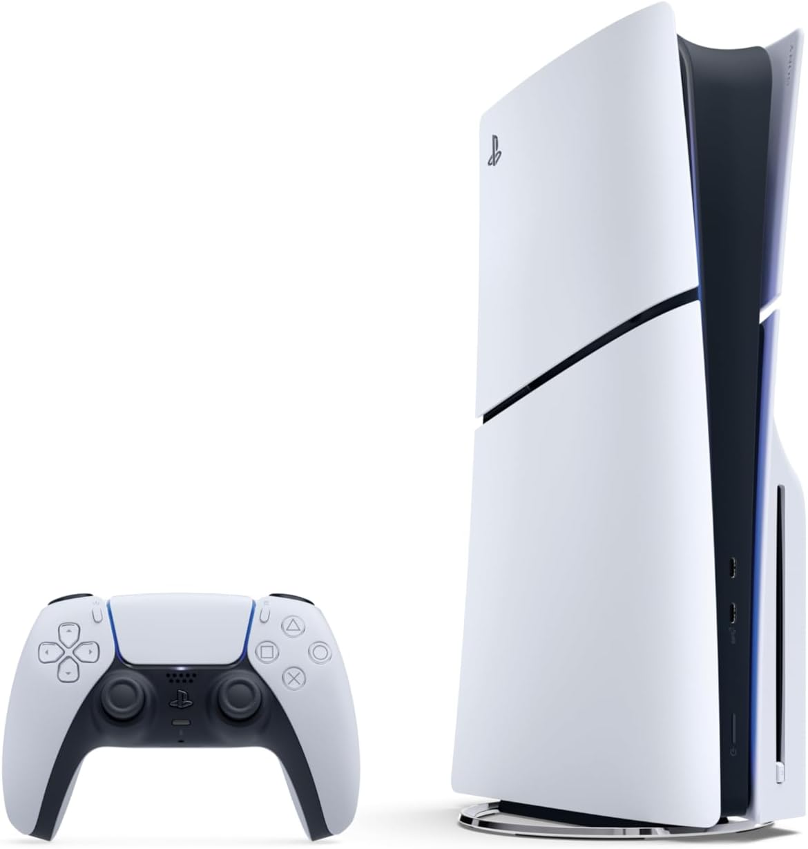 PlayStation 5 Disc Console (New 2023 Slim Model )- UAE Version, 1 Year Manufacturer Warranty