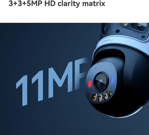 Imou Security Camera Cruiser Triple 11MP