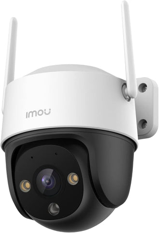 Imou 1080P Security Camera Surveillance Camera Outdoor, 360° Wi-Fi Camera for Home Smart with Human Detection Motion Tracking Two-Way Talk 30m IR Color Night Vision IP66 Water Proof Siren(Cruiser SE+)