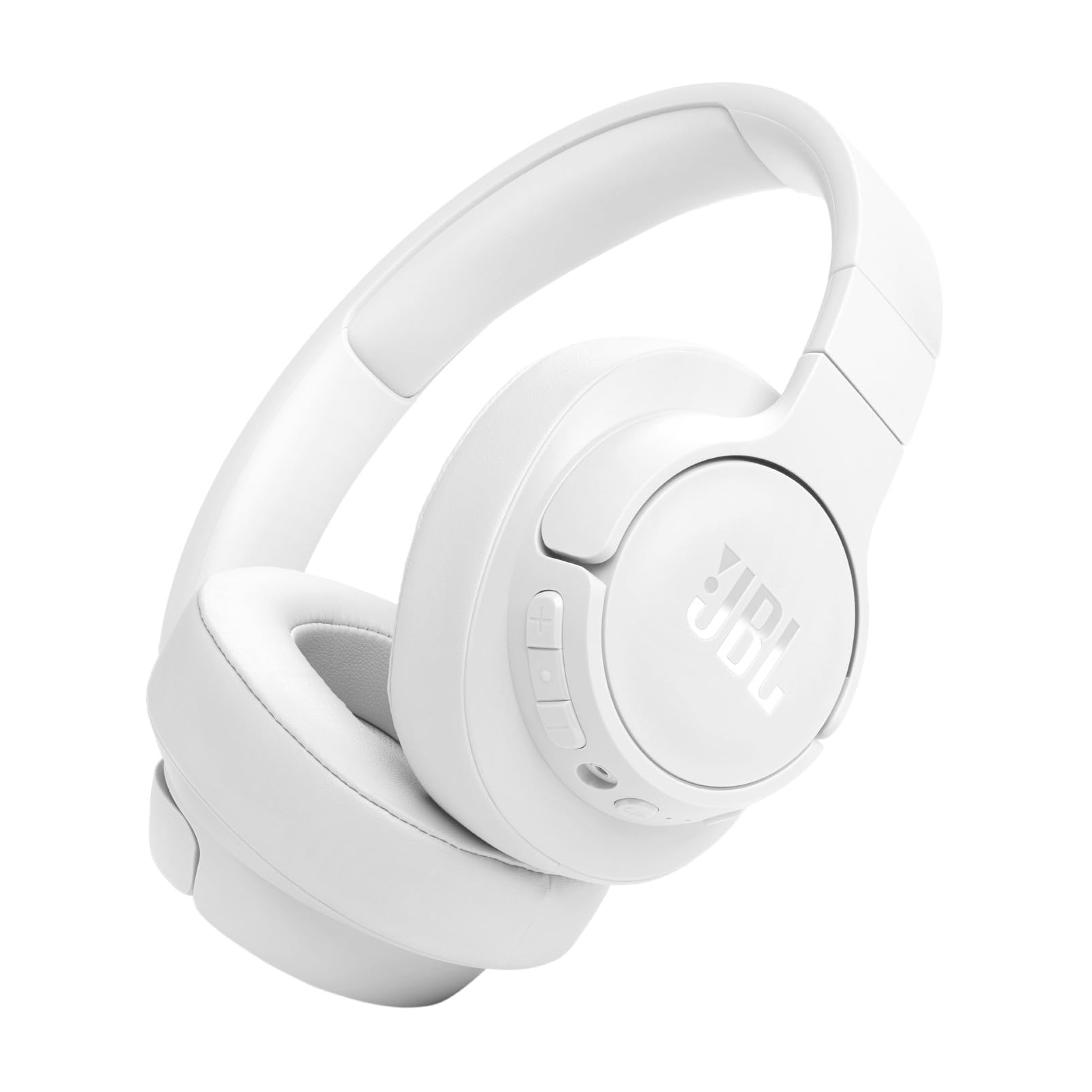 JBL Tune 520BT Wireless On-Ear Headphones, Pure Bass Sound, 57H Battery with Speed Charge, Hands-Free Call + Voice Aware, Multi-Point Connection, Lightweight and Foldable - Black, JBLT520BTBLKEU