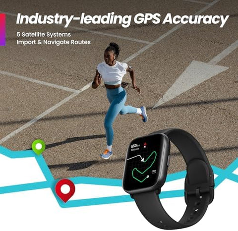 Amazfit Active All-in-One Smartwatch for Fitness and Lifestyle, Versatile with Long Battery Life