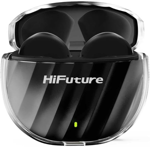 HiFuture FlyBuds3 ENC Enabled True Wireless Earphone, Black