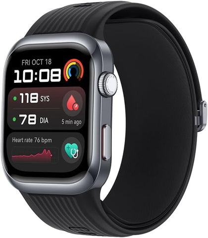 HUAWEI WATCH D2 Smartwatch, 1.82" AMOLED Touch display, Blood Pressure Monitoring, Slim Design, Bluetooth Calling, Compatible with iOS Android, 6 months HUAWEI care+, Black