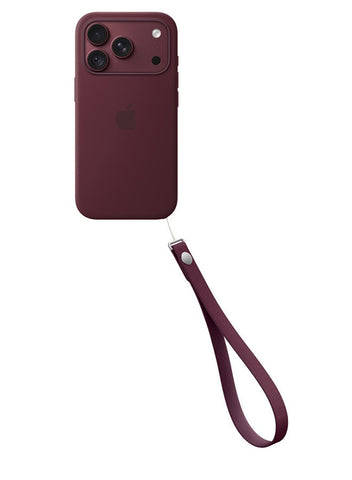 Aplle Wrist Strap – Burgundy