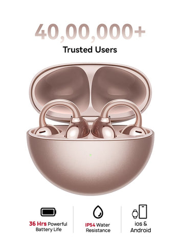 HUAWEI FreeClip, Groundbreaking Aesthetic Design, Feather-light Wearing, Open-ear Listening, AI Crystal-Clear Call, Long Battery Life, Dual-Device Connections Rose Gold | Best Price UAE | Dubai, Abu Dhabi