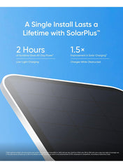 eufy Security SoloCam S340, Solar Security Camera, Wireless Outdoor Camera, 360° Pan & Tilt Surveillance, No Blind Spots, 2.4 GHz Wi-Fi, No Monthly Fee, HomeBase S380 Compatible | Best Price UAE