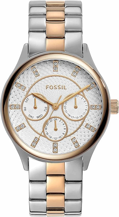 Fossil Modern Sophisticate Multifunction Two-Tone Stainless Steel Watch BQ1564