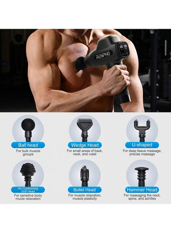 RENPHO RENPHO MASSAGE GUN - C3 GUN | Best Price UAE | Dubai, Abu Dhabi