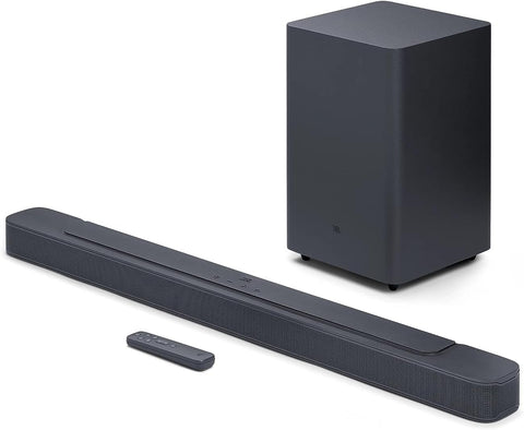 JBL Bar 1000 7.1.4 Channel Soundbar with Detachable Speakers, Dolby Atmos Surround, DTS:X + MultiBeam, PureVoice Tech, 880W Output, Built-In WiFi, Voice Assistant, 3D Sound - Black, JBLBAR1000PROBLKUK