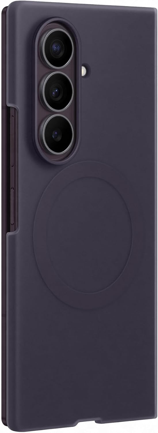 Samsung Galaxy Z Fold8 Ultra Silicone Magnet Case, Techno Violet