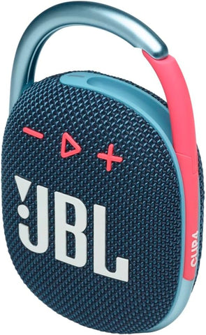 JBL Clip 4 Portable Bluetooth Speaker, 10H Battery, White, JBLCLIP4WHT