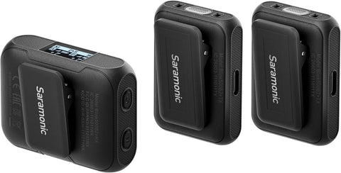 Saramonic Blink 500 B2+ Micro 2-Person Digital Wireless Microphone System for Cameras, Smartphones & Computers