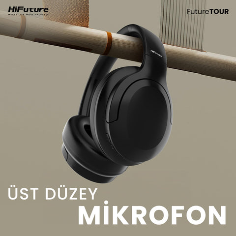 Hifuture FutureTour Over Ear ANC Headphones - Black