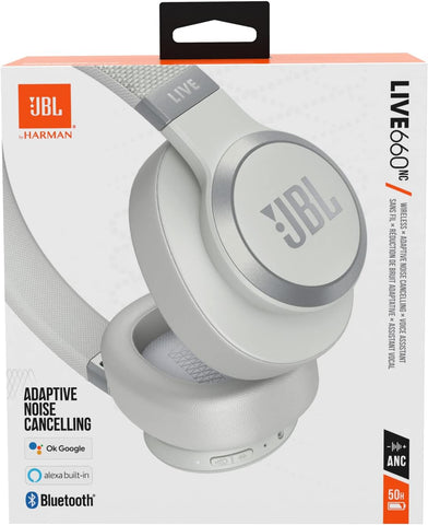 JBL LIVE 670NC Wireless On-Ear Headphones with True Adaptive Noise Cancelling