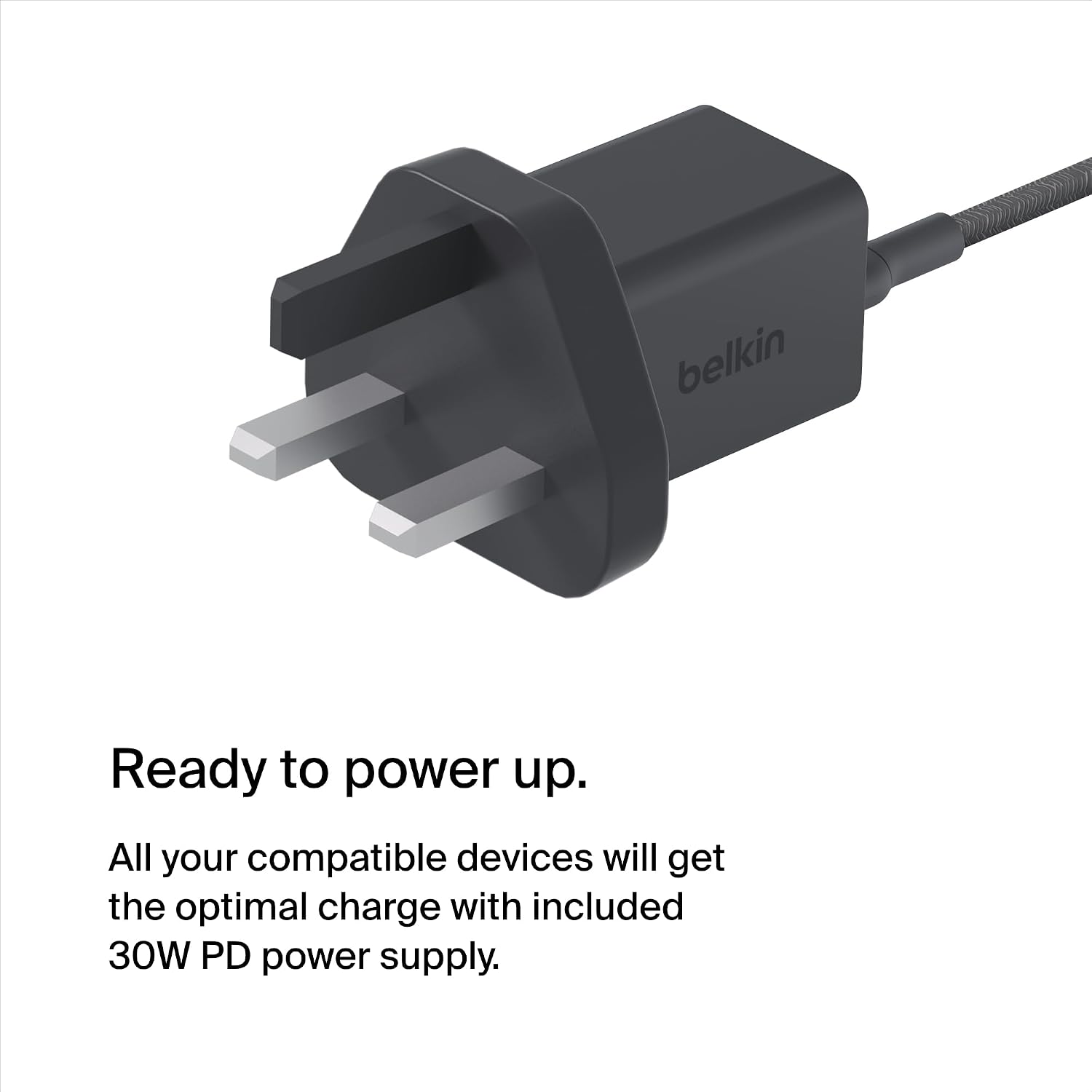 Belkin Fast Charge Pro 2-in-1 Wireless Charging Dock with MagSafe 15W Fast Charge iPhone Charger Compatible with iPhone 16, 15, 14, 13, and 12 Series, AirPods, and Other MagSafe Enabled Devices