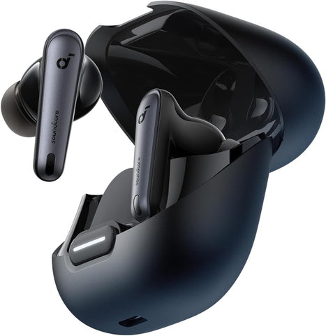 soundcore by Anker Liberty 4 NC Adaptive Noise Cancelling Earbuds, 98.5% Noise Reduction to Ears and Environment, Hi-Res Sound, 50H Battery, Wireless Charging, Bluetooth 5.3