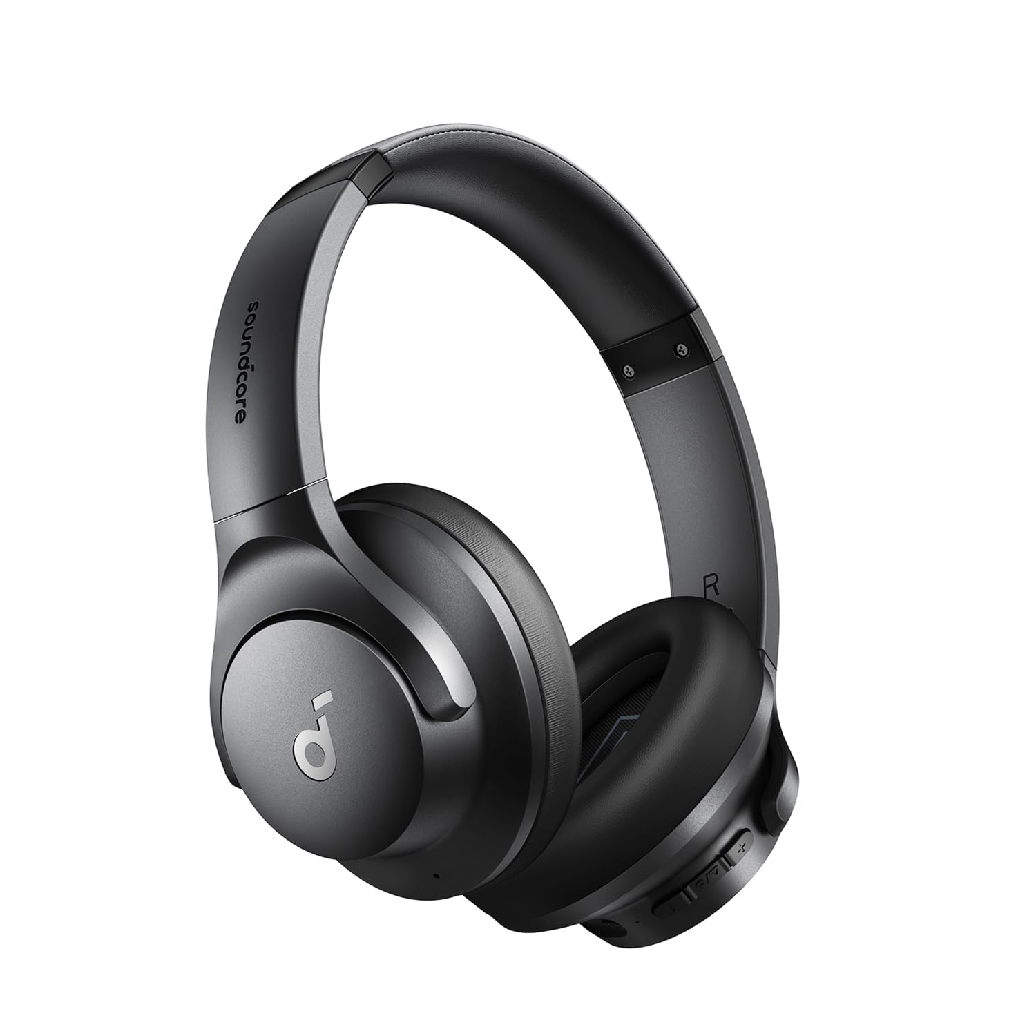Soundcore by Anker Q20i Hybrid Active Noise Cancelling Headphones, Wireless Over-Ear Bluetooth, 45H Long ANC Playtime, Hi-Res Audio, Big Bass, Customize via an App, Transparency Mode