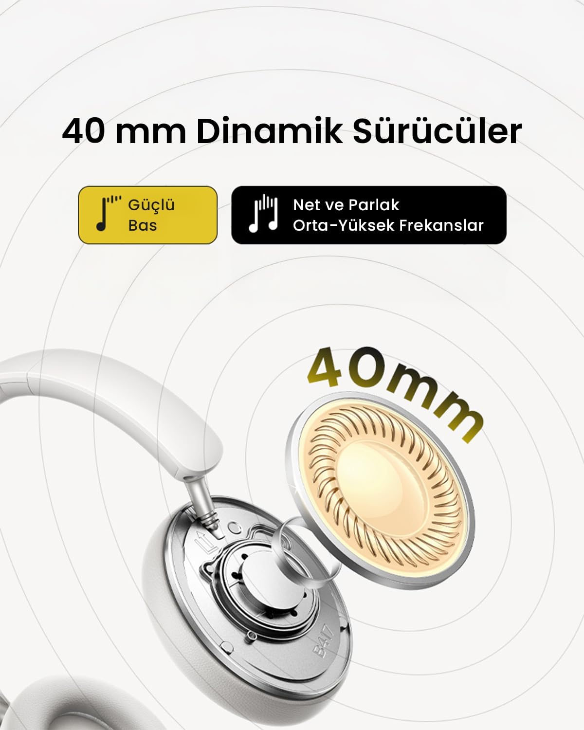 UGreen Hitune Max2 headphones White