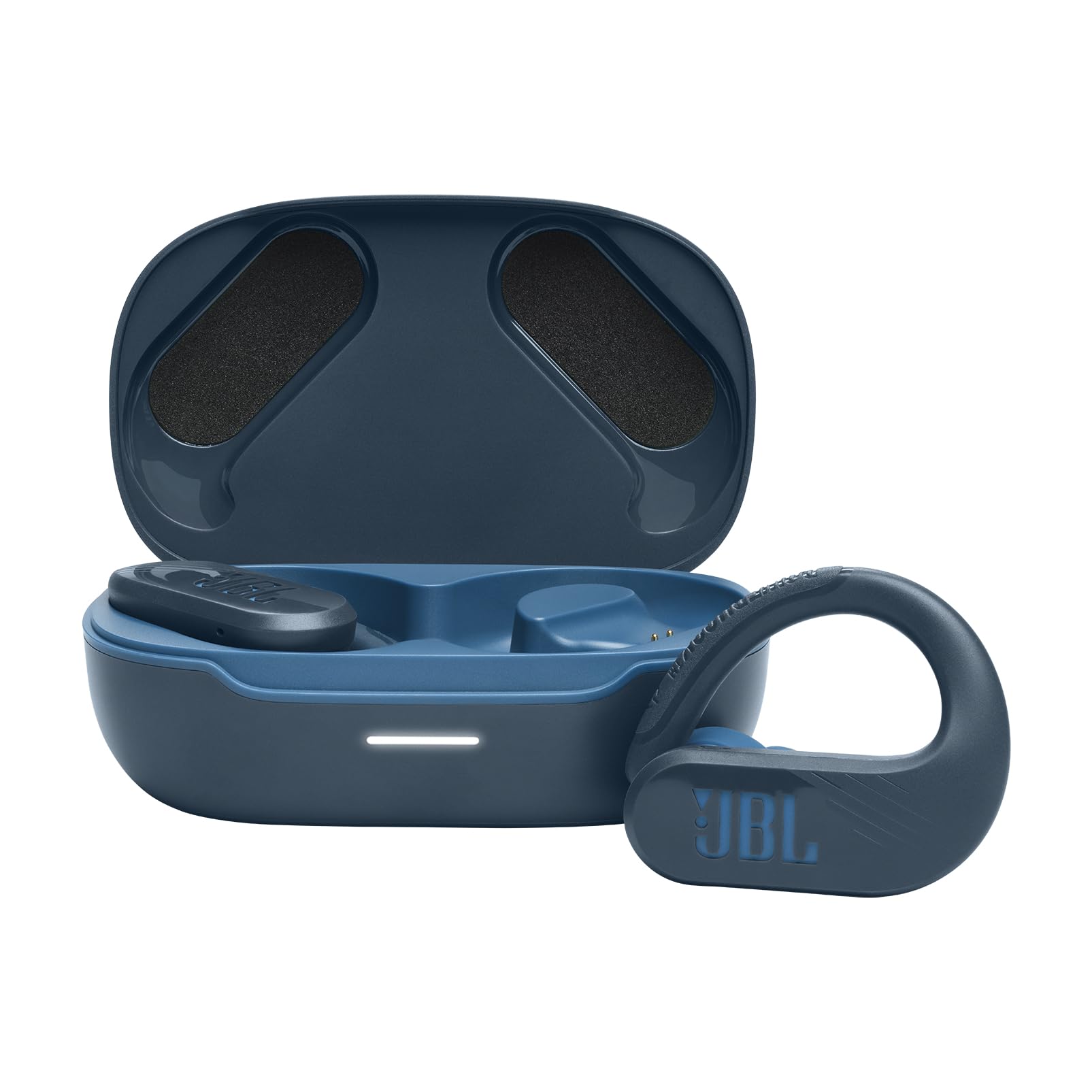 JBL Endurance Peak 3 Dust and Water Proof True Wireless Active Earbuds, JBL Pure Bass Sound, 50H Battery Hours, Ambient Aware & Talk Thru, 4-Mic Technology, Powerhook Design - White, JBLENDURPEAK3WT