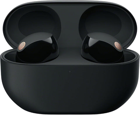 Sony WF-1000XM5 The Best Truly Wireless Noise Cancelling Earbuds, Hi-Res Audio, 24 hours battery life, Multipoint Connection, IPX4 Water Resistance, Black, UAE Version - 1-Year warranty