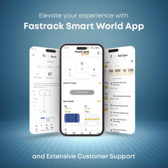 Fastrack Limitless XR1 Smartwatch | 1.38" Ultra-Bright HD Display | SingleSync BT Calling & AI Voice Assistant | IP68 Rugged Adventure Build - 38088PP01