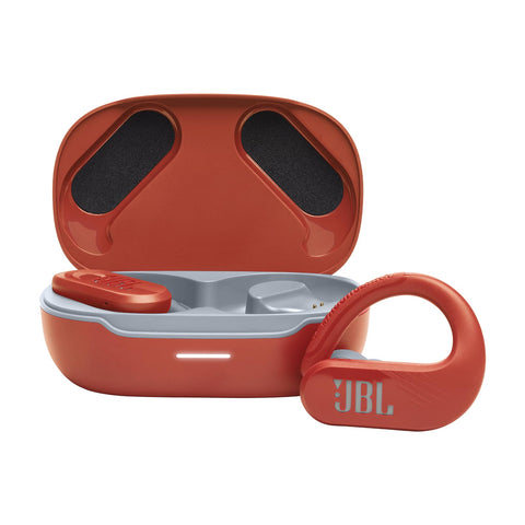 JBL Endurance Peak 3 Dust and Water Proof True Wireless Active Earbuds, JBL Pure Bass Sound, 50H Battery Hours, Ambient Aware & Talk Thru, 4-Mic Technology, Powerhook Design - White, JBLENDURPEAK3WT