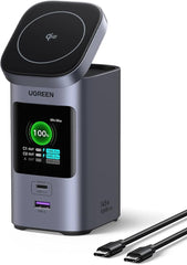 2-in-1 Inductive Charger/Powerbank Ugreen Nexode 20000mAh, 145W, Qi2, 2x USB-C, USB