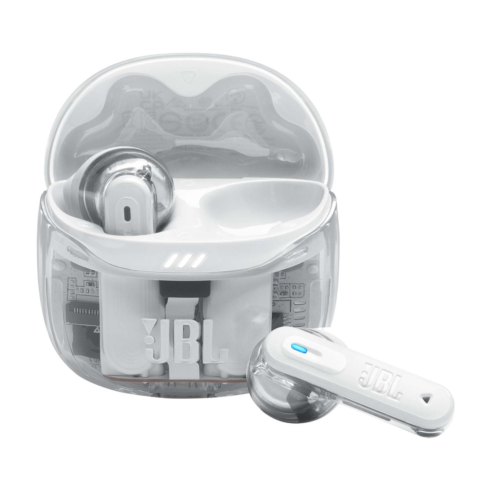 JBL TUNE FLEX 2 True Wireless Adaptive noise cancelling with Smart Ambient, Up to 48 hours total playback, IP54 dust and water resistant, JBLTFLEX2GBLK, GBlack