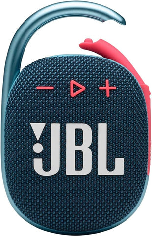 JBL Clip 4 Portable Bluetooth Speaker, 10H Battery, White, JBLCLIP4WHT