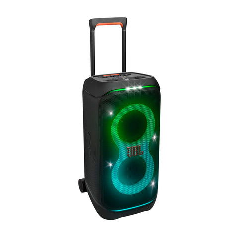 JBL Party Box Club 120 | Powerful Sound & Lightshow | Up to 12 Hours Playtime | AI Sound Boost | Multi-speaker connection by Auracast | Dual Mic & Guitar Inputs | JBLPBCLUB120UK, Black