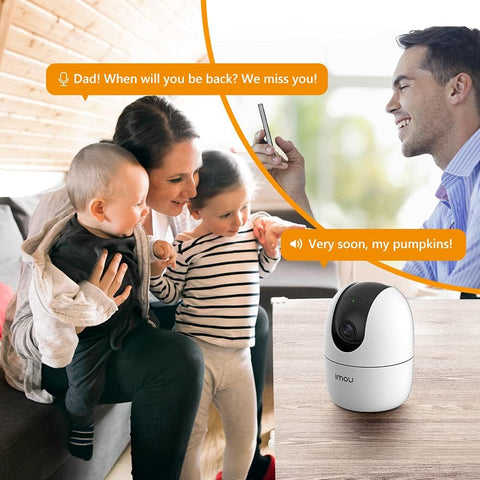 Imou 5MP Camera for Home, 360° Security Camera, WIFI Camera Indoor, Baby Monitor, CCTV Camera for Home Wireless, Surveillance Camera with Human Detection, Smart Motion Tracking, Two-Way Talk, Alexa