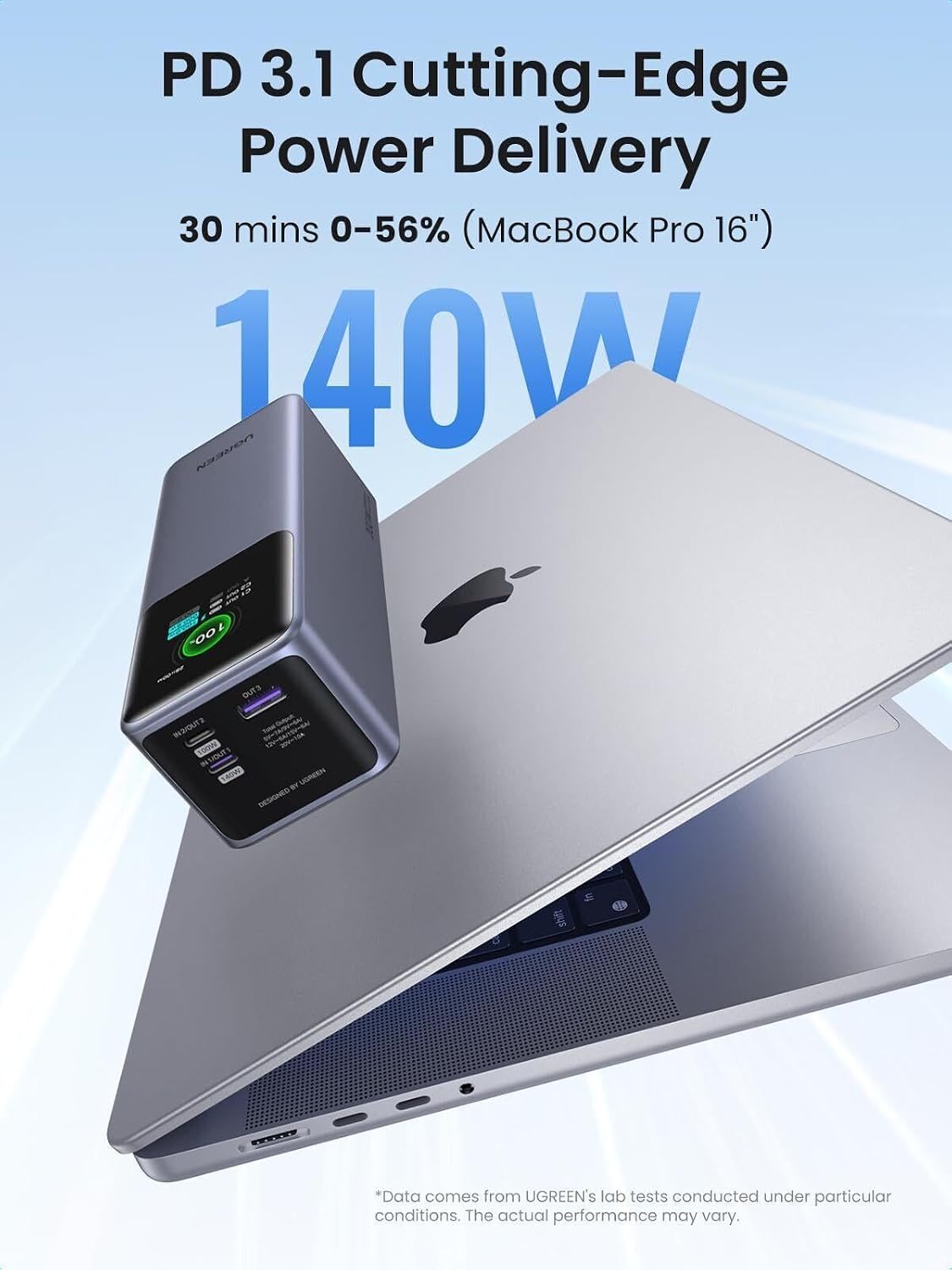 Powerbank UGREEN PB722 25000mAh - Grey
