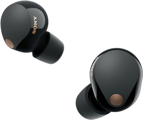 Sony WF-1000XM5 The Best Truly Wireless Noise Cancelling Earbuds, Hi-Res Audio, 24 hours battery life, Multipoint Connection, IPX4 Water Resistance, Black, UAE Version - 1-Year warranty