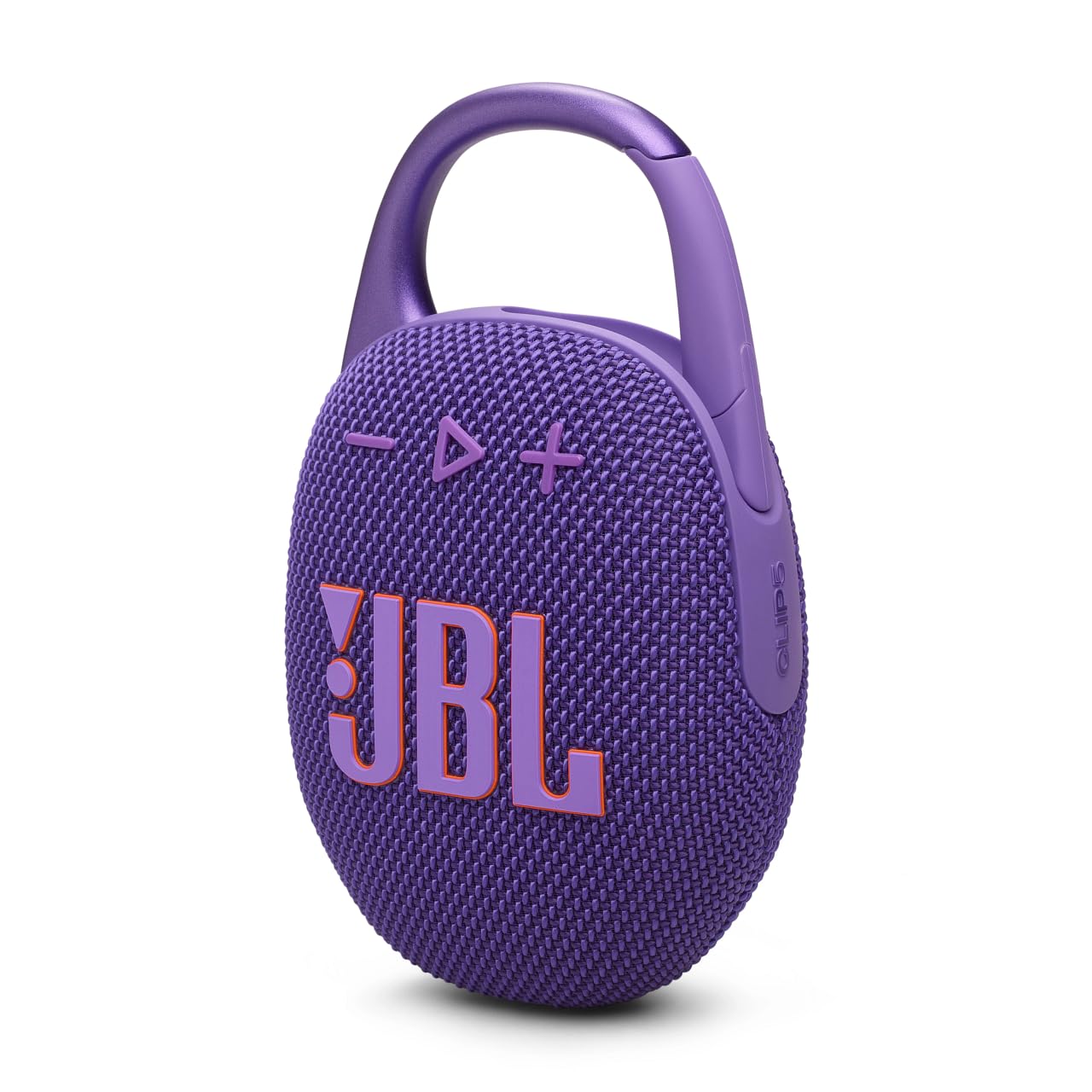 JBL Clip 5 Waterproof Bluetooth Speaker – Ultra-Portable, 12H Playtime, AURACAST (Multi-Speaker Connectivity), JBLCLIP5BLK, Black