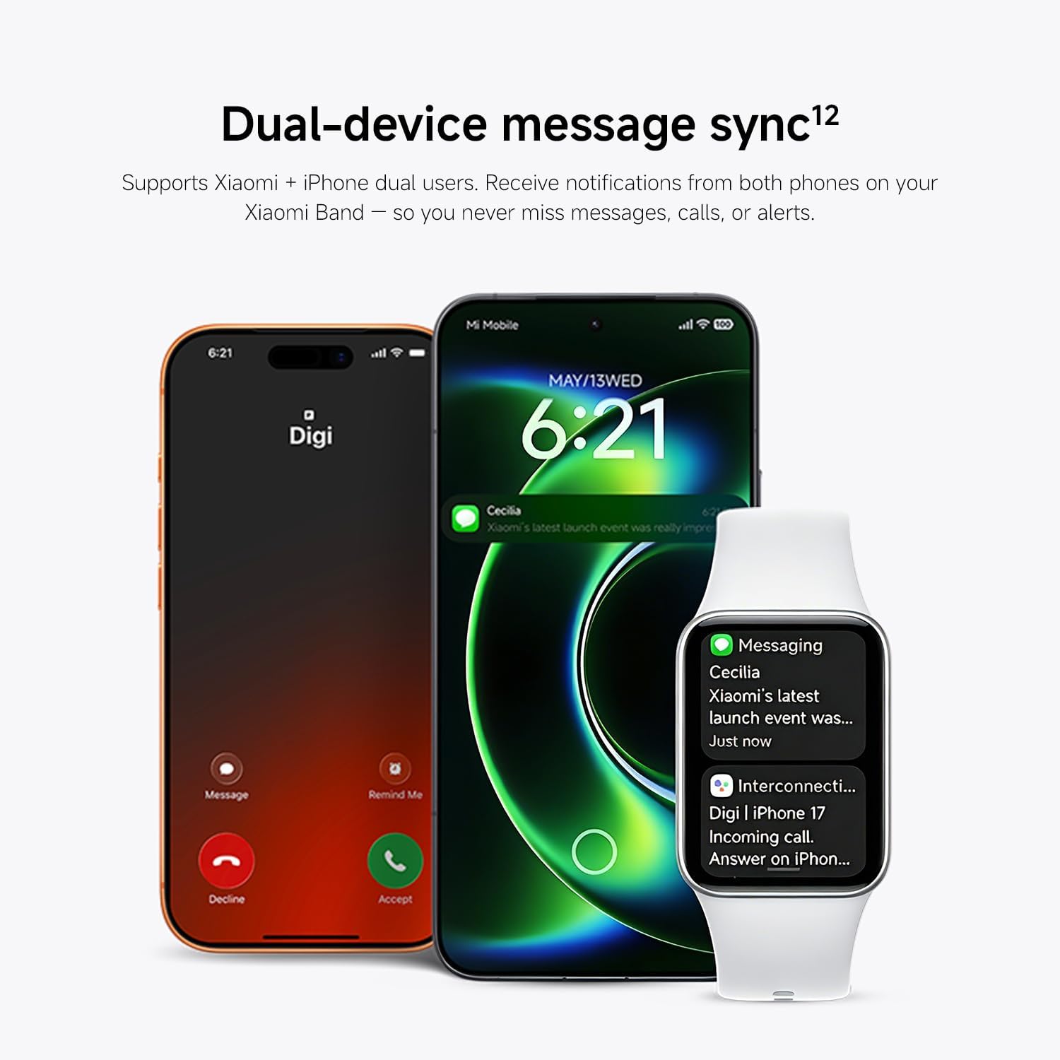 Xiaomi Smart Band 10 Pro, Watch-style fitness tracker for Men and Women, 1.74" AMOLED display, Upgraded sleep algorithm, 21 Days Battery Life, Android & ios, 150+ sports modes, GNSS, 5ATM, Black