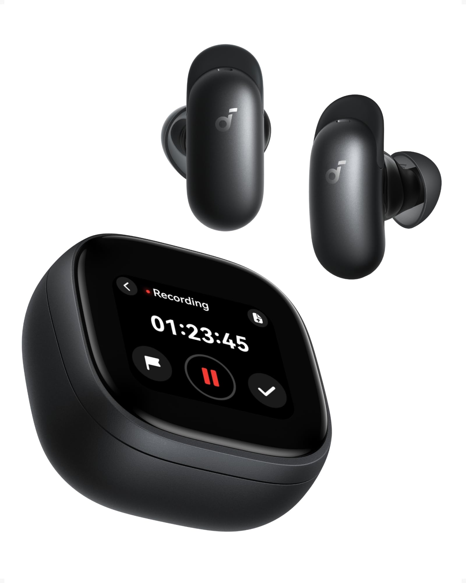 soundcore Liberty 5 Pro by Anker, Guinness World Records-Certified Call Quality, ANKER Thus™ AI Chip, Active Noise Cancelling Wireless Earbuds, Crystal-Clear Calls for Noisy Environments