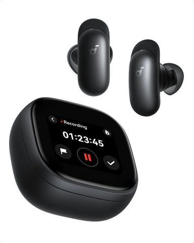 soundcore Liberty 5 Pro by Anker, Guinness World Records-Certified Call Quality, ANKER Thus™ AI Chip, Active Noise Cancelling Wireless Earbuds, Crystal-Clear Calls for Noisy Environments