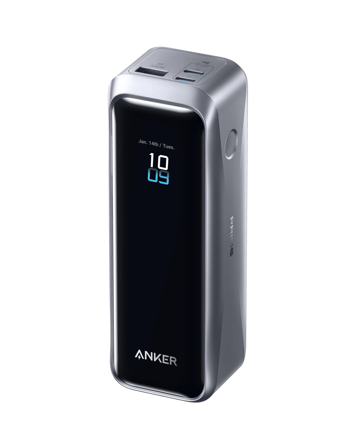 Anker Prime Power Bank and Charging Base, 26,250mAh 300W Max Portable Charger with Base for 6 Devices, Two-Way Charging, Flight-Approved, App Control, For MacBook, iPhone 17/16/15 Series, and More