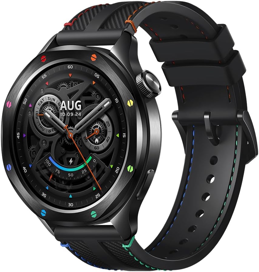 Xiaomi Watch S4 Rainbow |Smartwatch| 1.43" AMOLED display, Long battery life, Bluetooth calling, Noise reduction, Advanced health detection, 15 days battery life