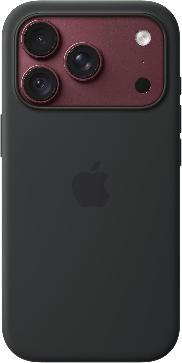 Apple iPhone 18 Pro Silicone Case with MagSafe – Black ​​​​​​​
