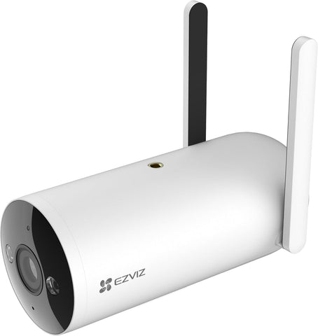 EZVIZ H5 4G Outdoor Smart Security Camera, 3MP, 2K Color Night Vision, Two-Way Talk,