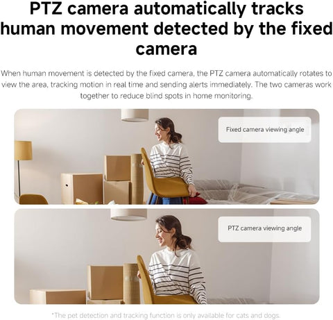 Xiaomi Smart Camera C500 Dual | 4MP+4MP | 360° Coverage | AI Human Detection | Two-Way Audio | Pet Detection | Mi Home App